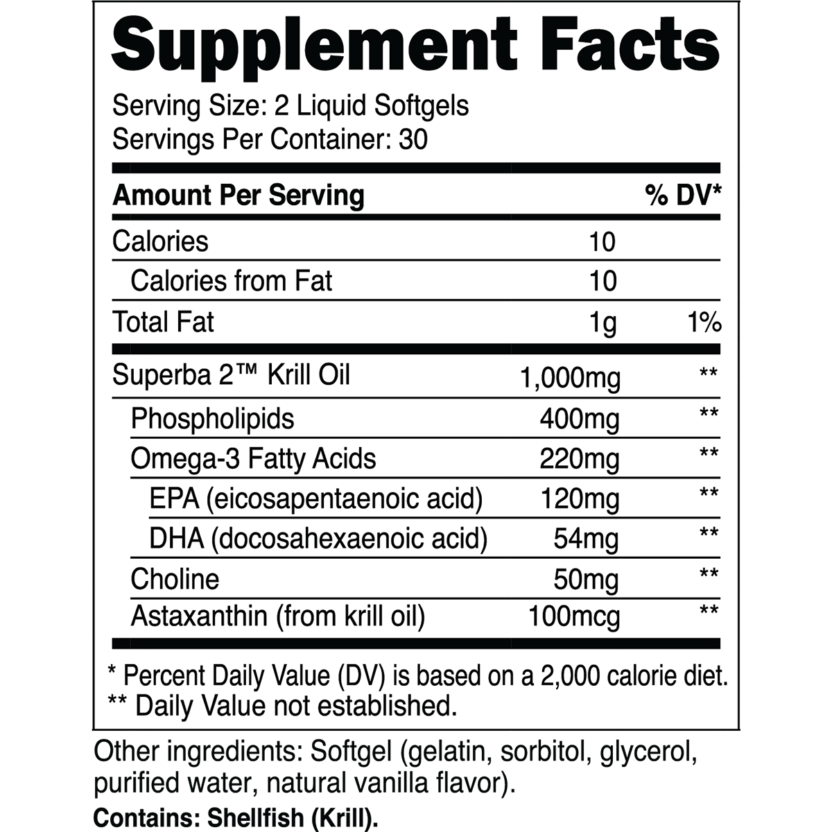 Transparent Labs | Krill Oil