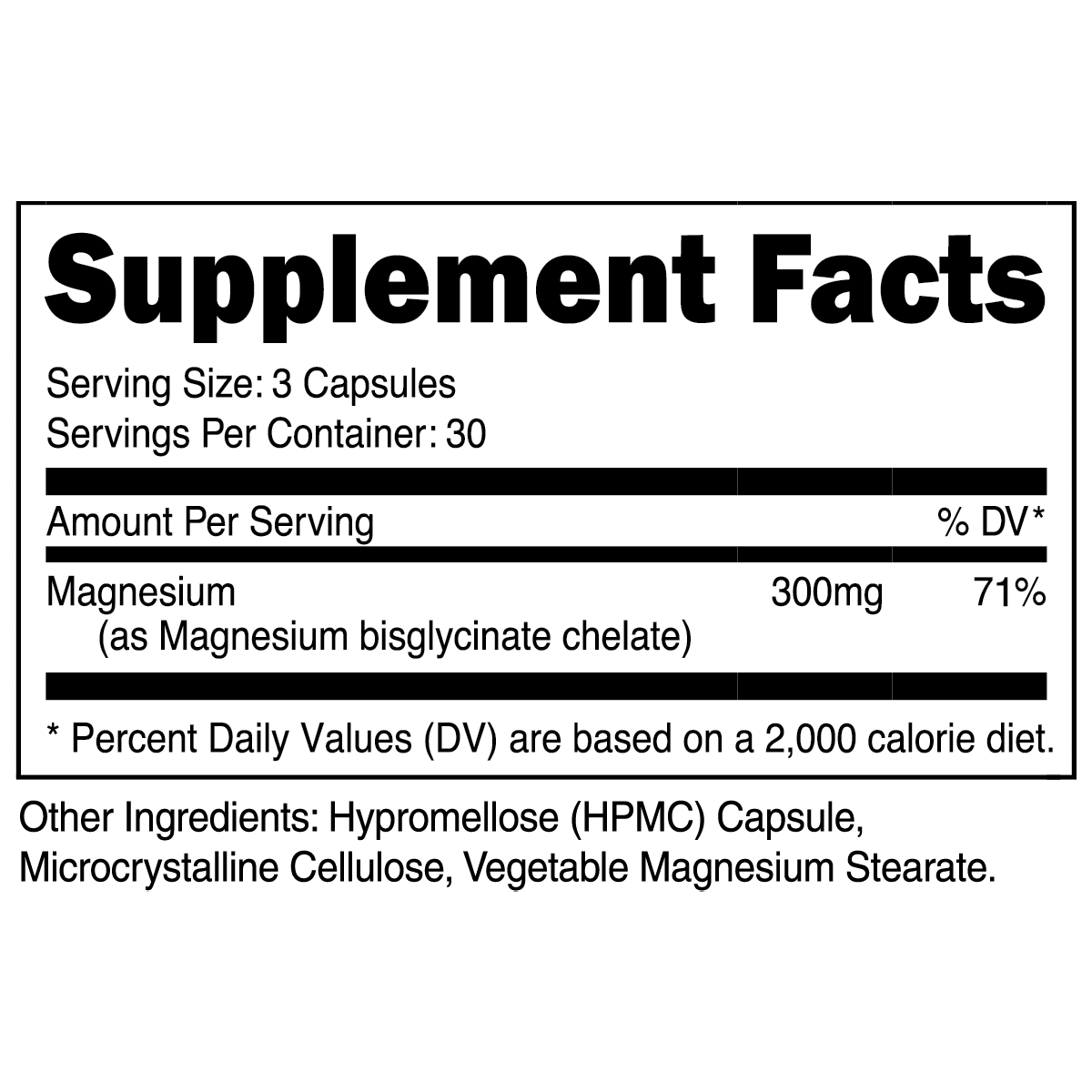 Transparent Labs | Magnesium Bisglycinate