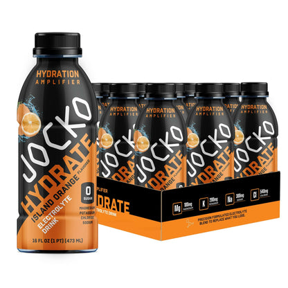 Jocko Hydrate Island Orange 12 Pack