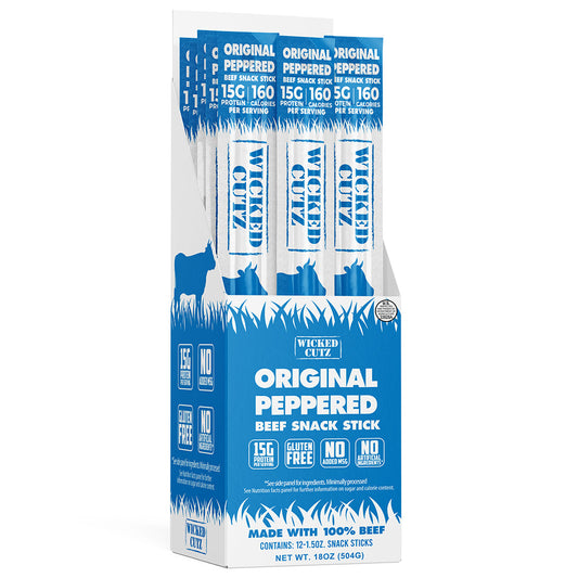 Cutz Beef Stick - Original Pepper