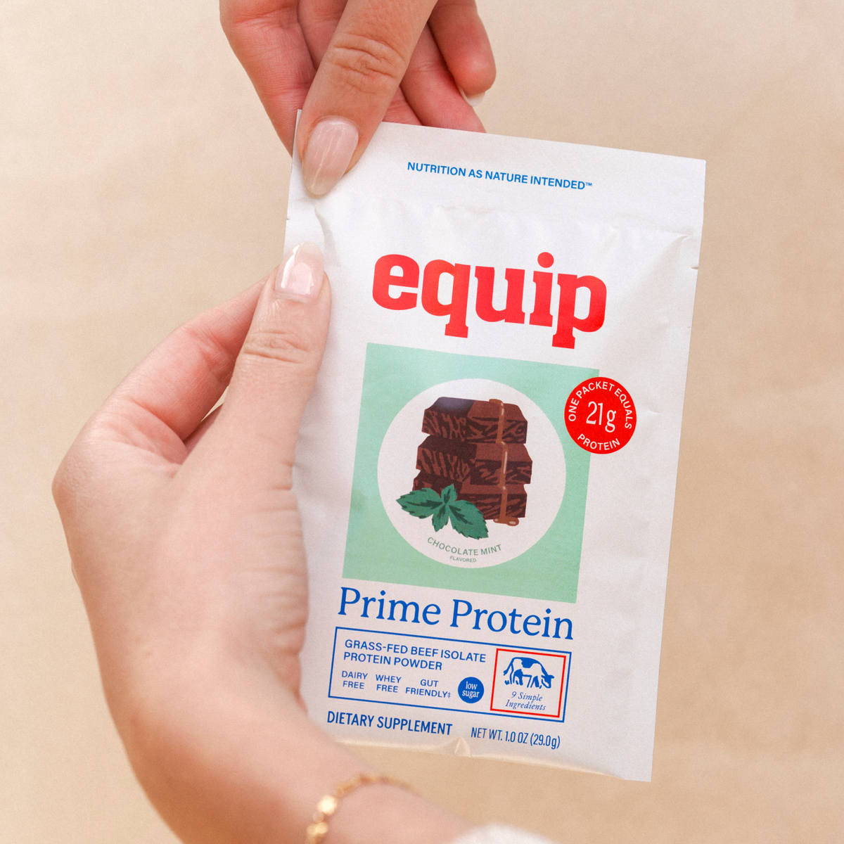 Prime Protein - Chocolate Mint (Stevia Free)