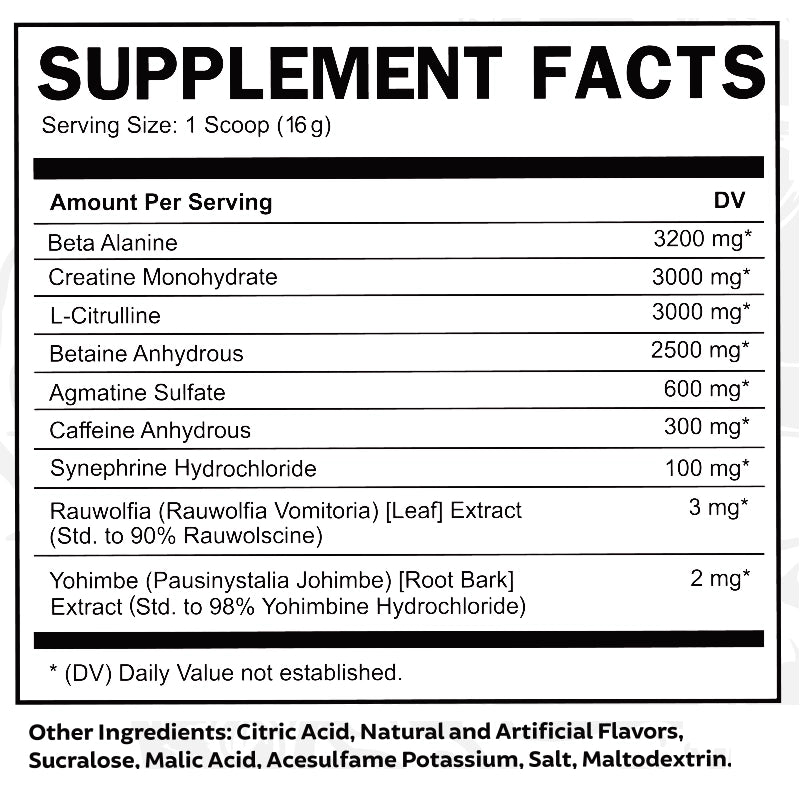 AEP - Pipe Hitter Pre-Workout