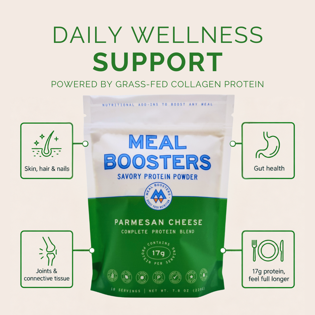 Meal Boosters | Collagen Protein - Parmesan Cheese, 10 Servings