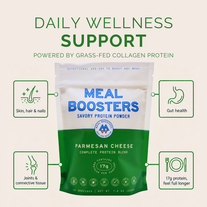 Meal Boosters | Collagen Protein - Parmesan Cheese, 10 Servings