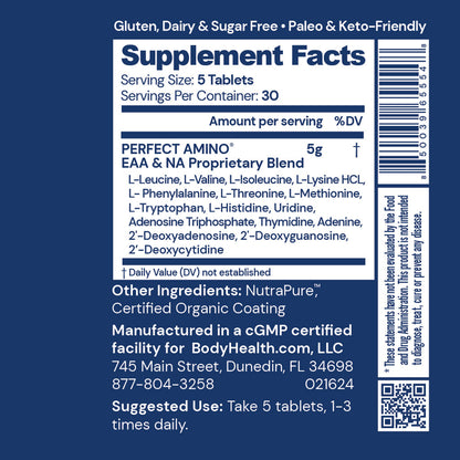 Perfect Aminos - Tablets 150ct (30 Servings)