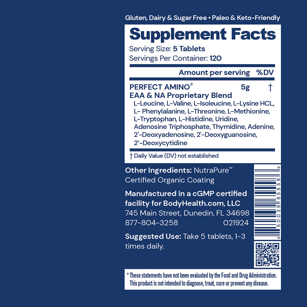 Perfect Aminos - Tablets 150ct (30 Servings)