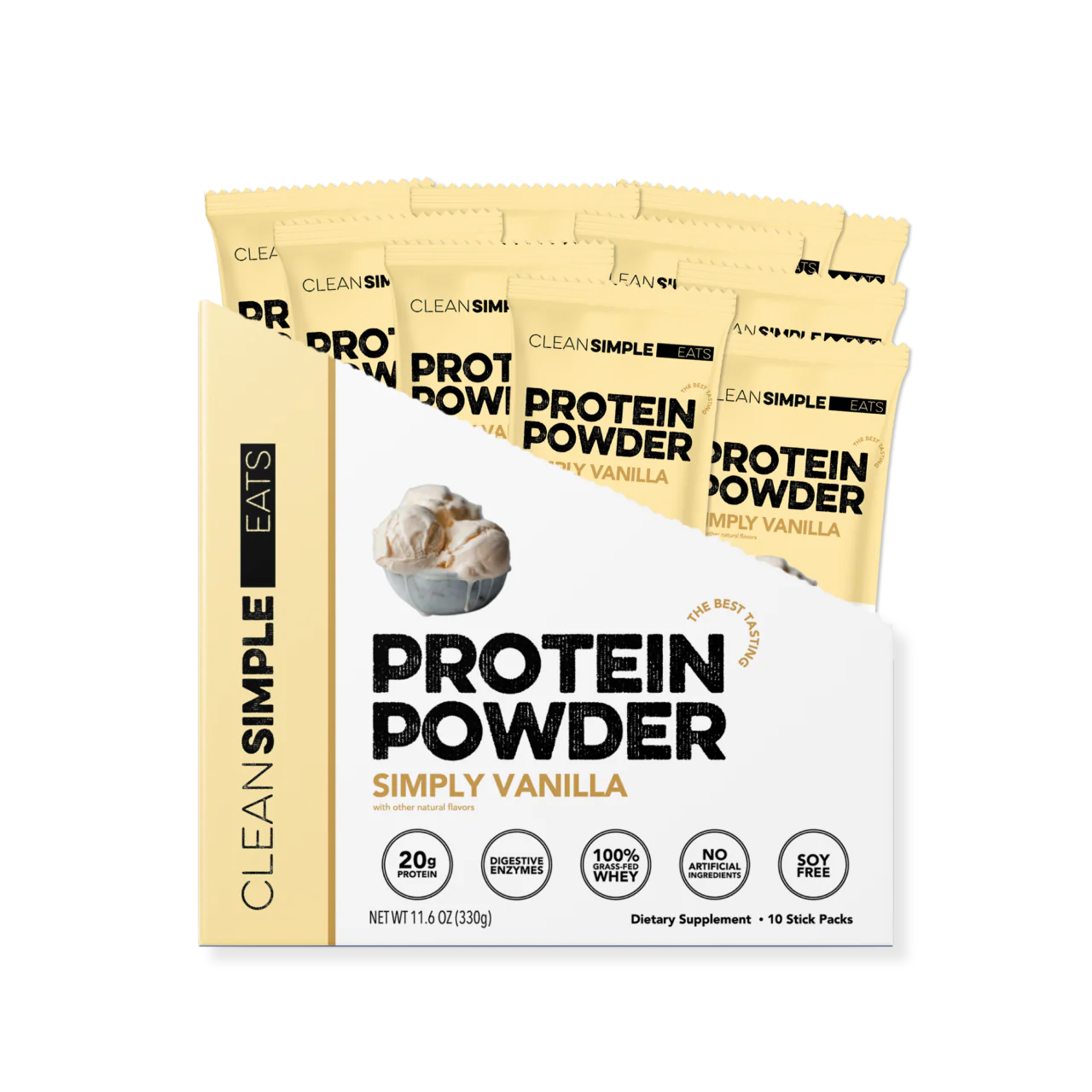 CSE - Grass-Fed Whey Protein (10 Stick Pack)
