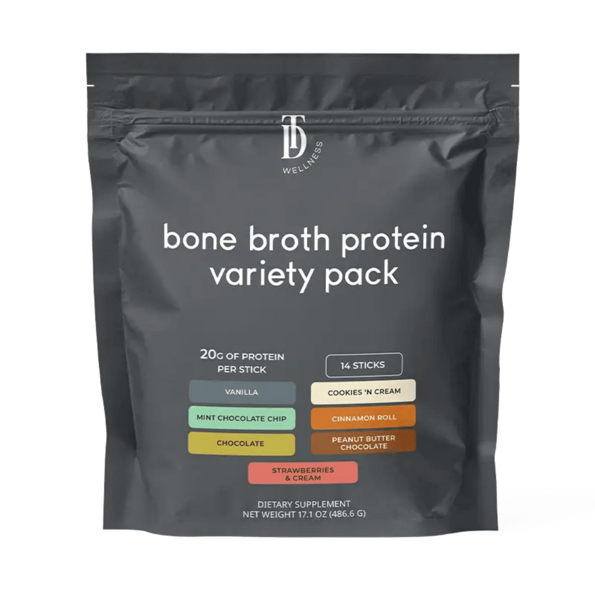 Taylor Dukes Bone Broth Protein - Variety Pack