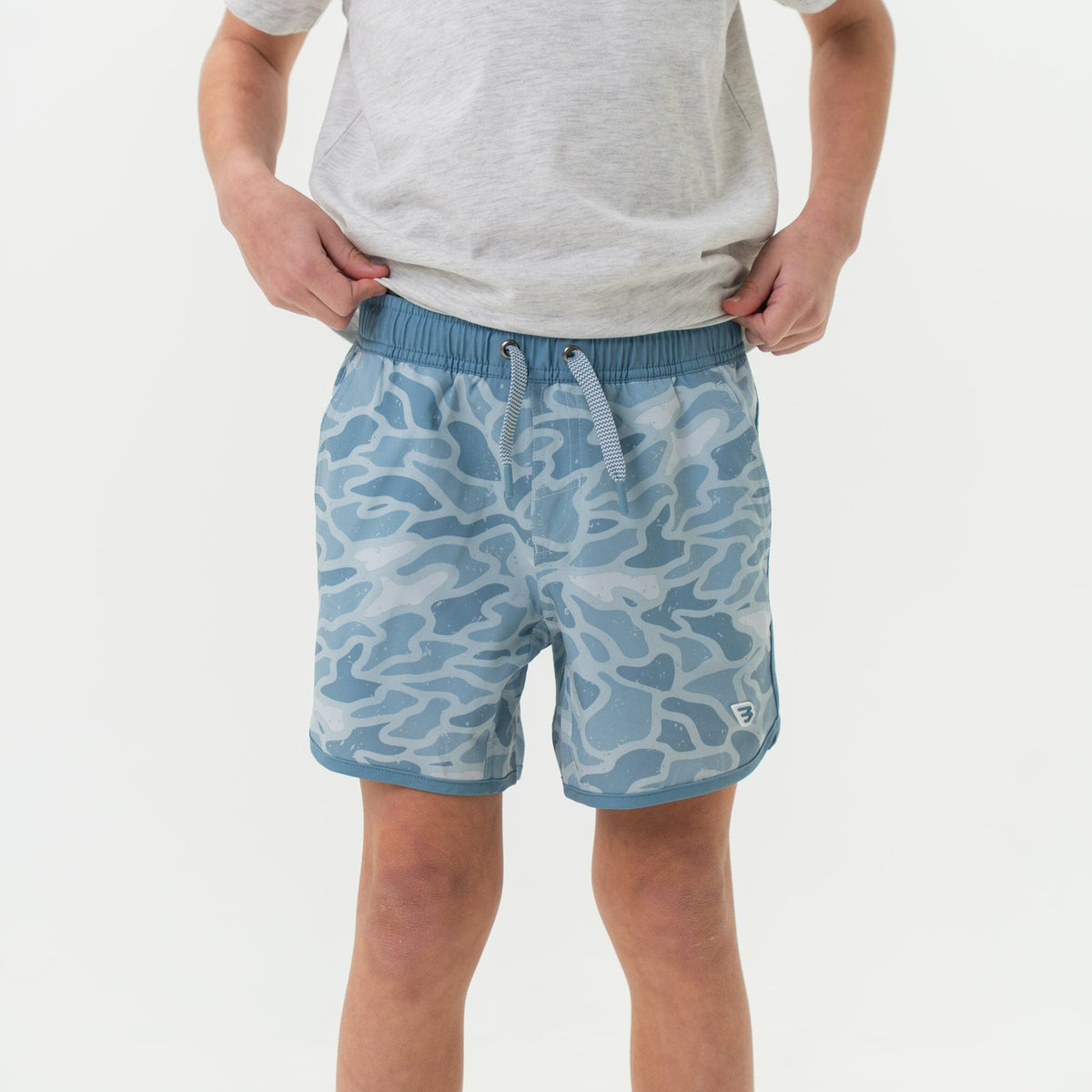 Youth Swim - Seaside Camo