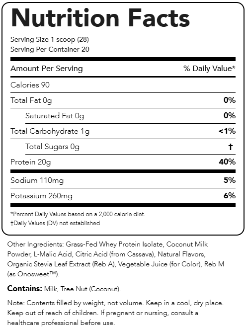 CSE - Clear Protein Powder