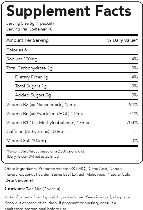 CSE - Energy / Hydration (10 Stick Packs)