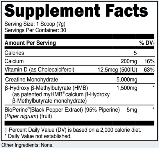 TL - Creatine HMB