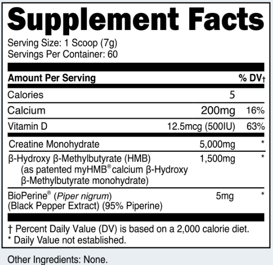 TL - Creatine HMB