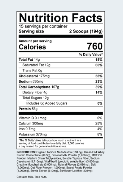 TL - Mass Gainer Protein