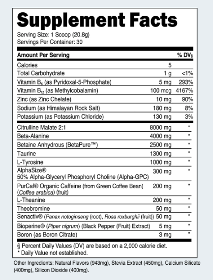 TL - Bulk Pre-Workout