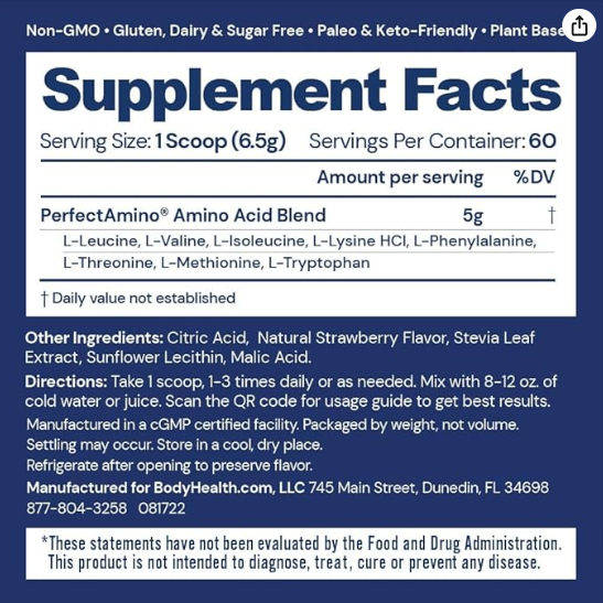 Perfect Amino Powder