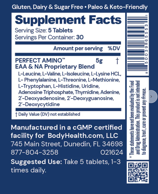 Perfect Amino - Tablets (30 Servings)