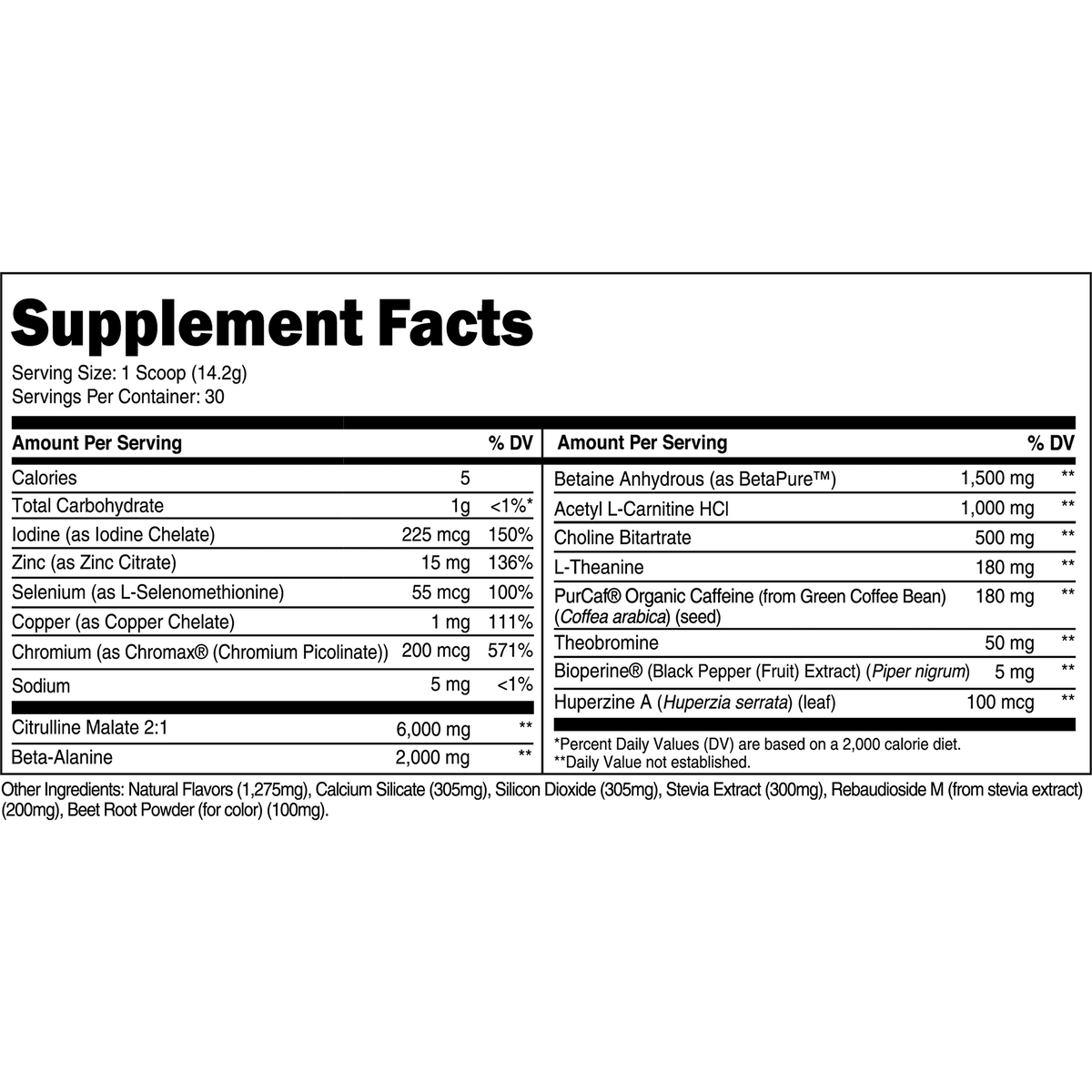 Transparent Labs | Lean Pre Workout