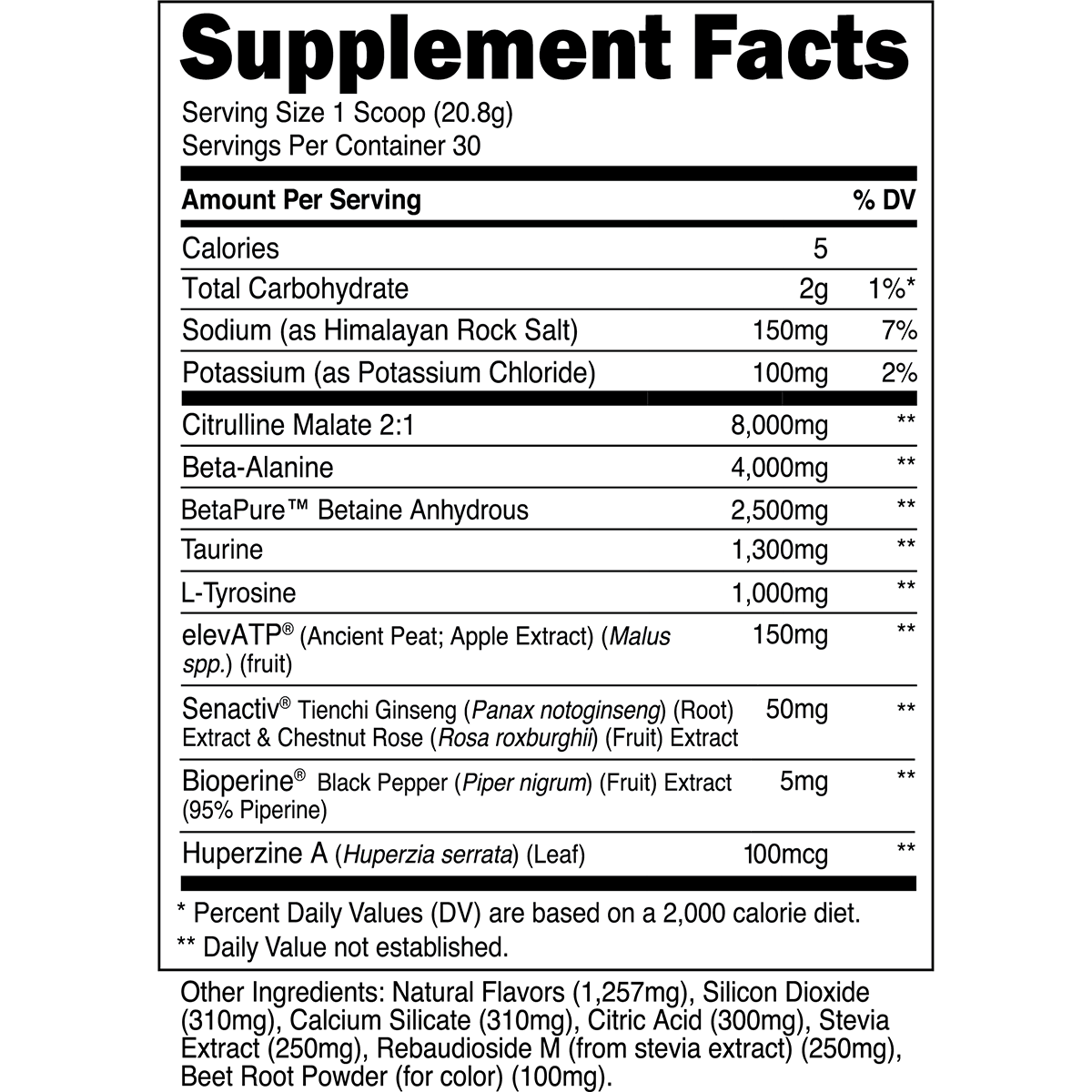 Transparent Labs | Stim Free Pre Workout
