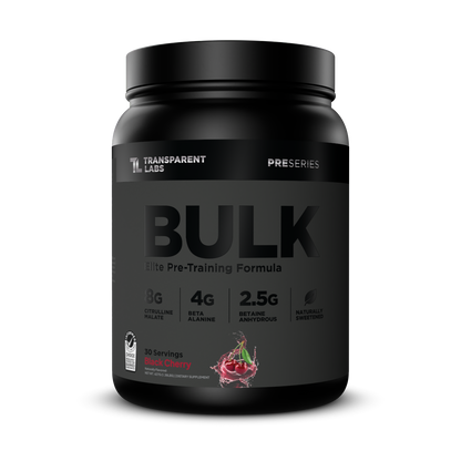 Transparent Labs | Bulk BLACK Pre Workout
