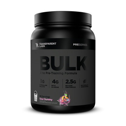 Transparent Labs | Bulk BLACK Pre Workout