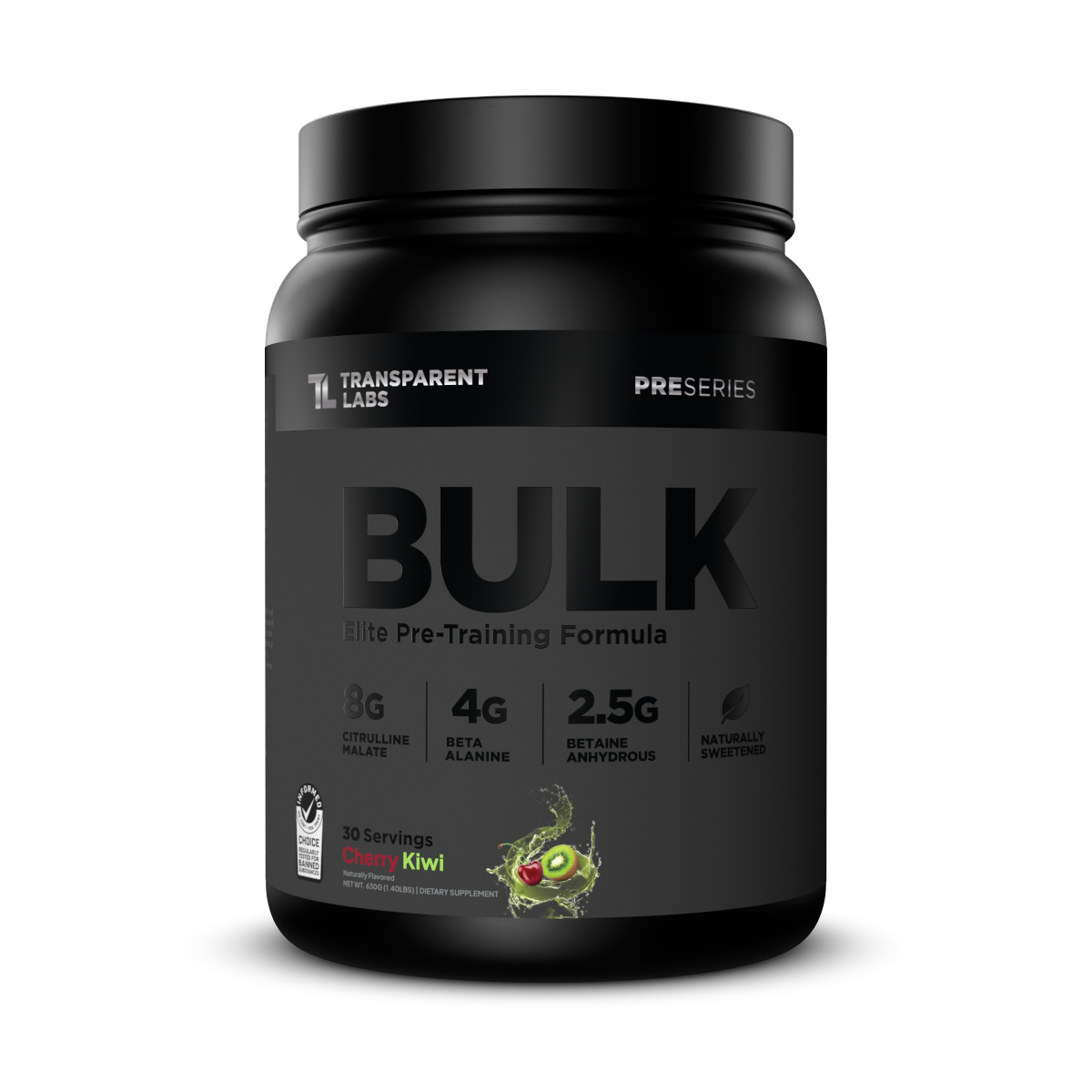 Transparent Labs | Bulk BLACK Pre Workout