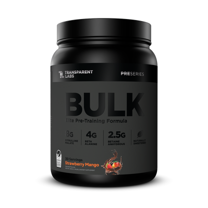 Transparent Labs | Bulk BLACK Pre Workout