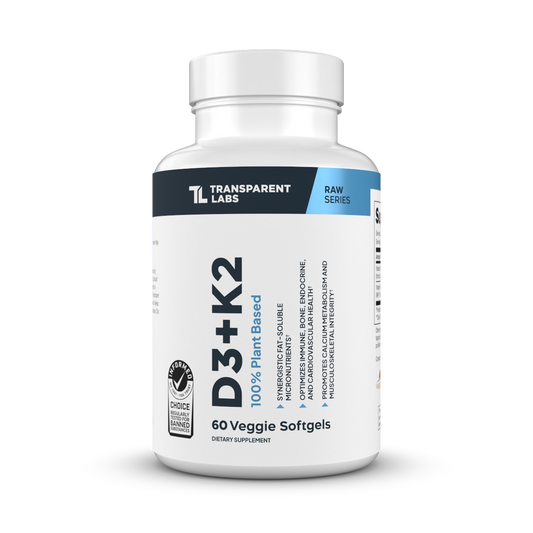 Transparent Labs | Vitmin D3 w/K2
