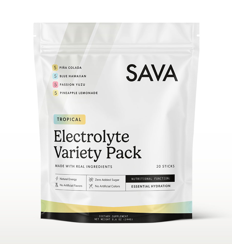 SAVA Tropical Electrolyte Variety Pack