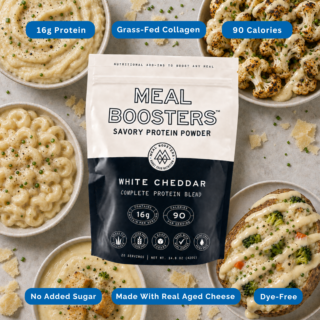 Meal Boosters | Collagen Protein - White Cheddar, 20 Servings
