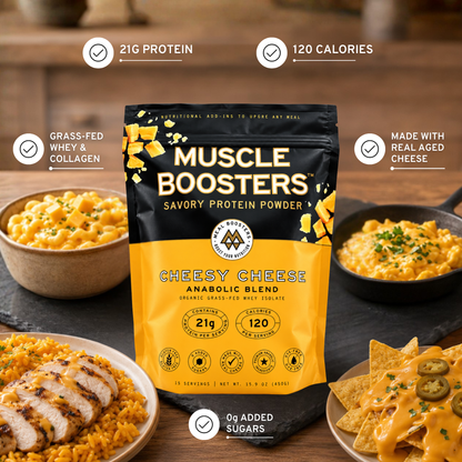 Meal Boosters | Muscle Boosters Anabolic Blend - Cheesy Cheese, 15 Servings