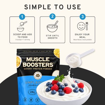 Meal Boosters | Muscle Boosters Anabolic Blend - Unflavored, 15 Servings