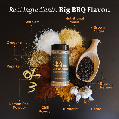Clean Monday | Grit & Grind BBQ Seasoning