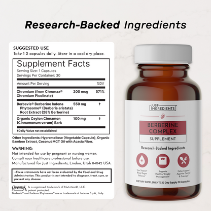 Just Ingredients Berberine