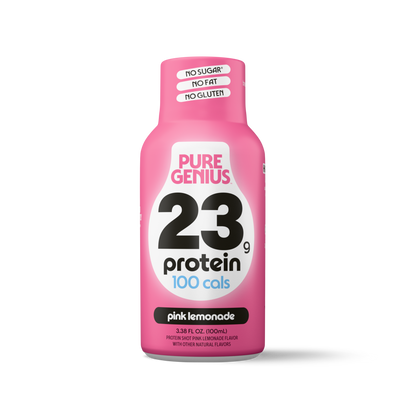 Pure Genius | Protein Drink - 12 Count Box / Pink Lemonade