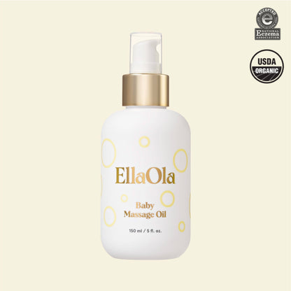 EllaOla | 100% USDA Organic Baby Massage Oil