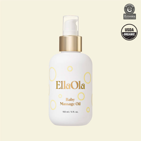 EllaOla | 100% USDA Organic Baby Massage Oil