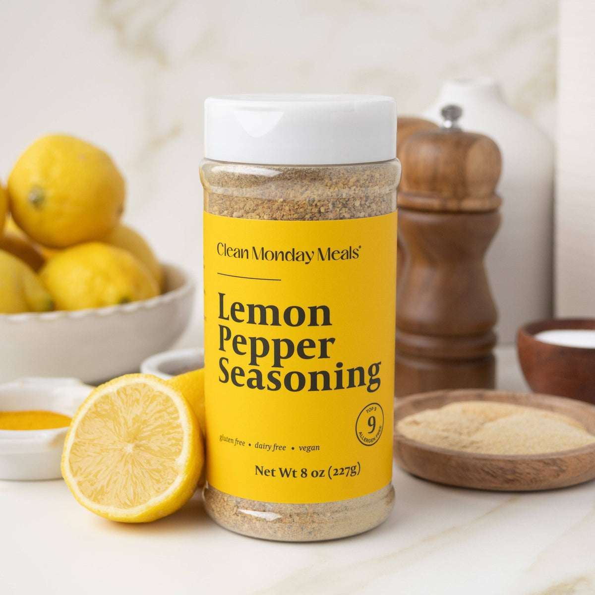 Clean Monday | Lemon Pepper Seasoning