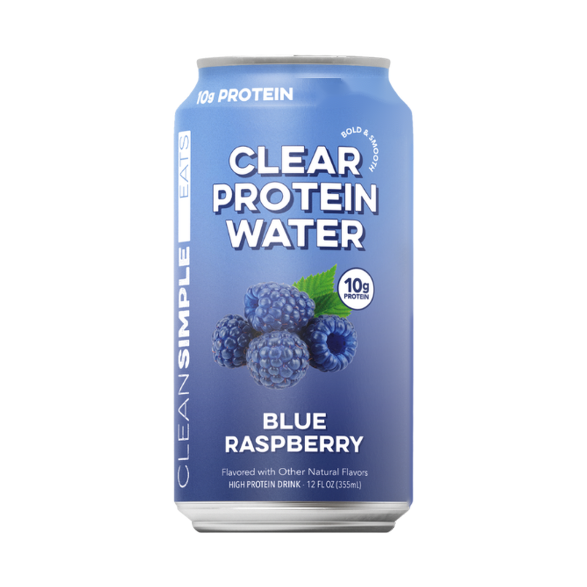 Clean Simple Eats Clear Protein RTD - Blue Razz single can