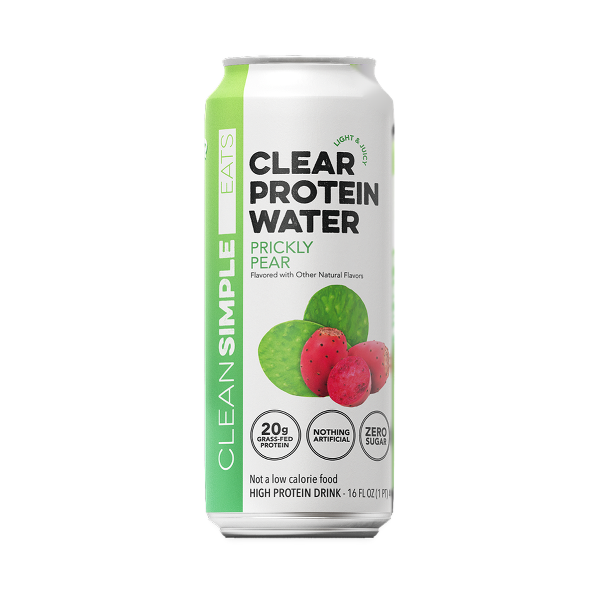 Clean Simple Eats Clear Protein RTD - Prickly Pear single can