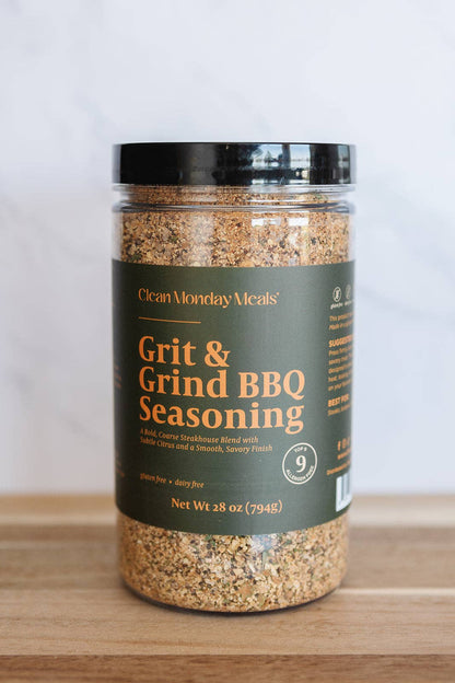 Clean Monday | Grit & Grind BBQ Seasoning