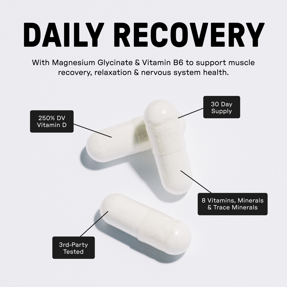 Just Ingredients Daily Recovery