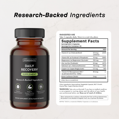 Just Ingredients Daily Recovery
