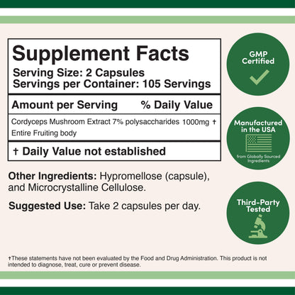 Double Wood | Cordyceps Mushroom Extract