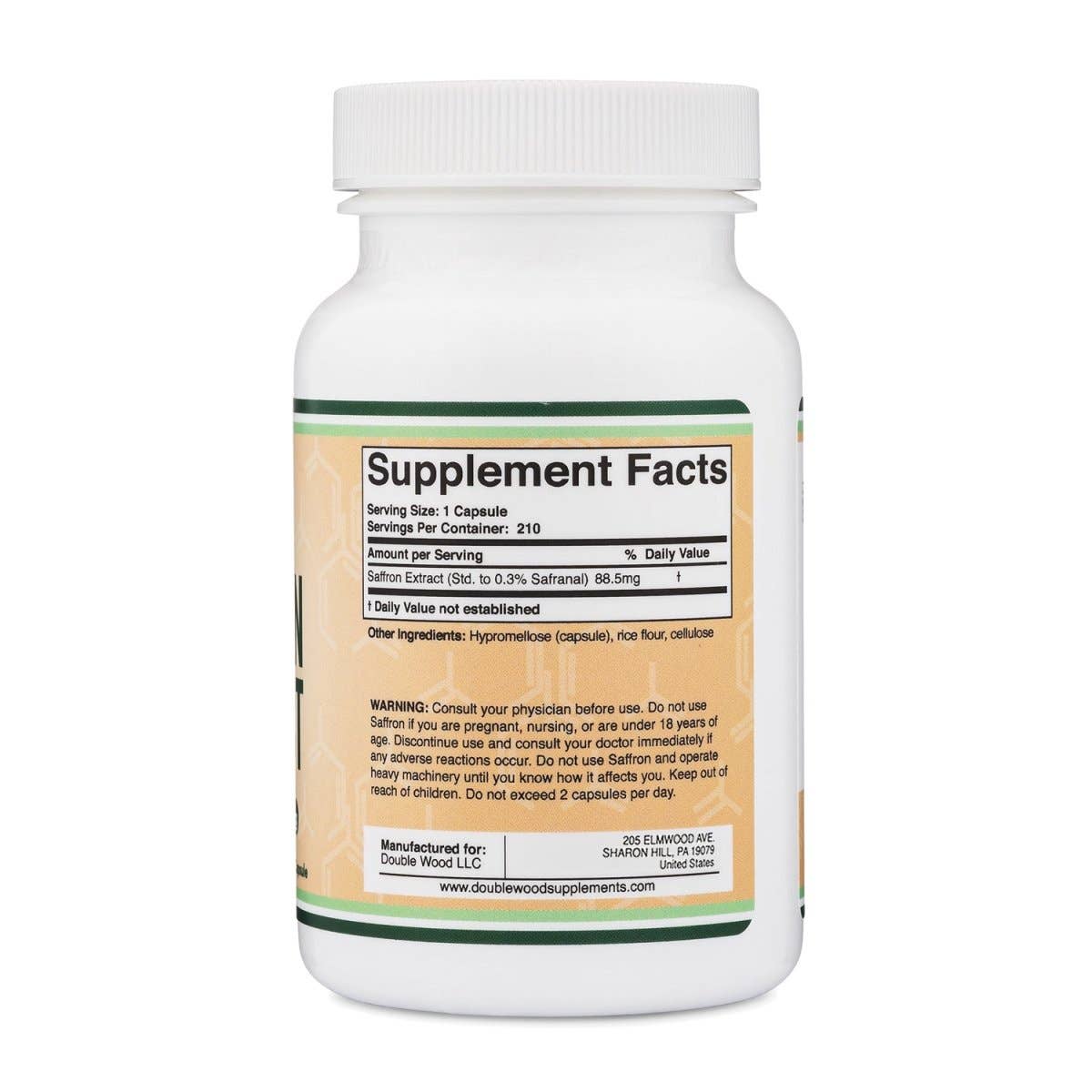 Double Wood | Saffron Extract