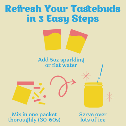 Craftmix | Lemonade Variety Pack Cocktail Mixers -12 Serving Multipack