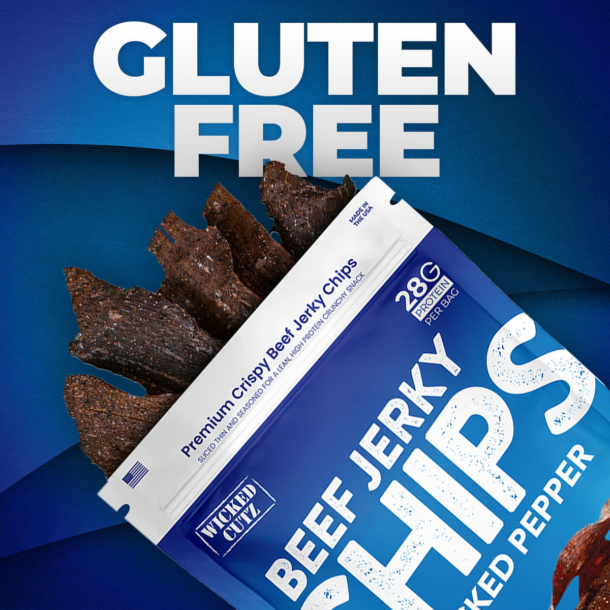 Cutz Beef Jerky Chips