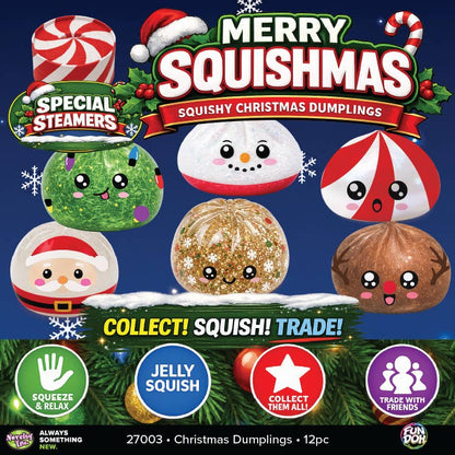 Fun Doh Christmas Dumpling Squishy