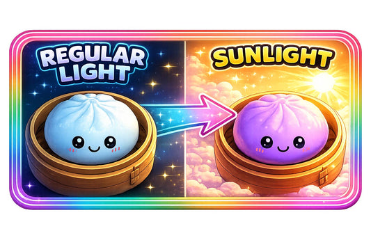 Fun Doh Color Changing Dumpling Squishy
