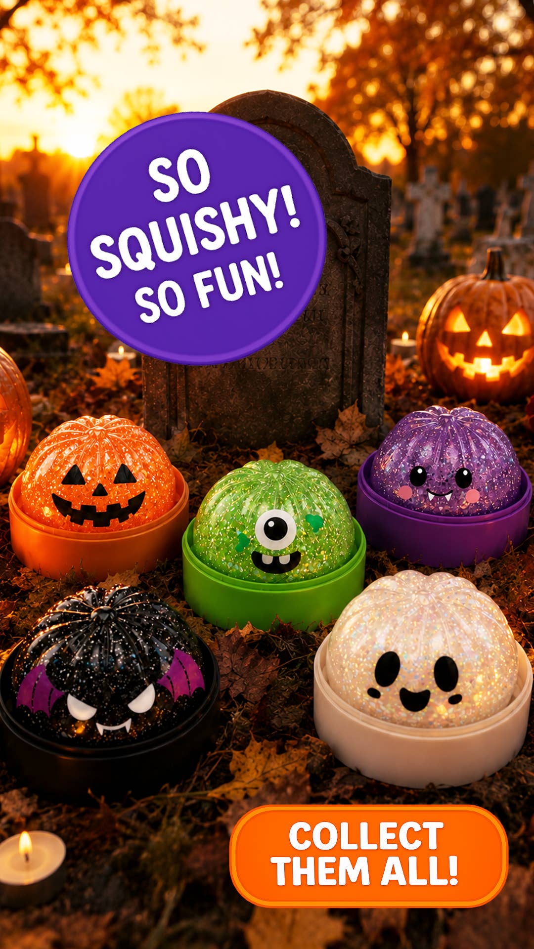 Fun Doh Halloween Dumpling Squishy